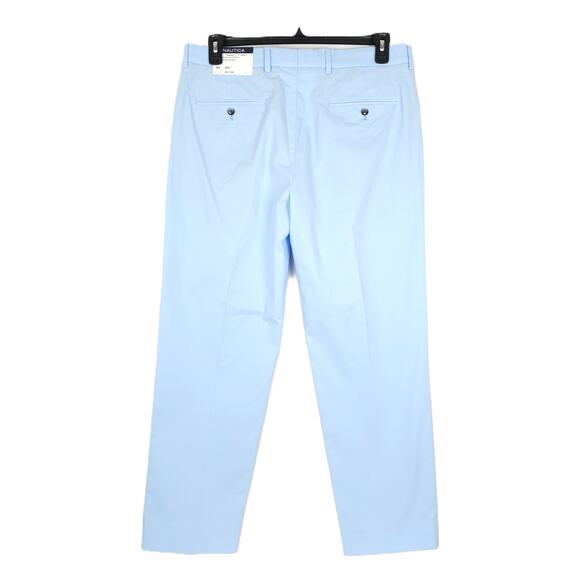 Nautica Modern-Fit Stretch Cotton 2-Piece Suit Sky Blue 40S 34x29 NWT *Defect* - Picture 13 of 16